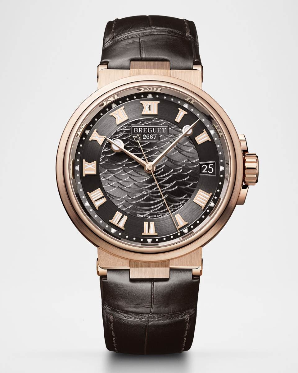 Marine 18K Rose Gold 40mm Watch